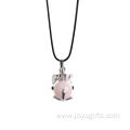 Stylish Jewelry Quartz Pearl Elephant Pendant Girls